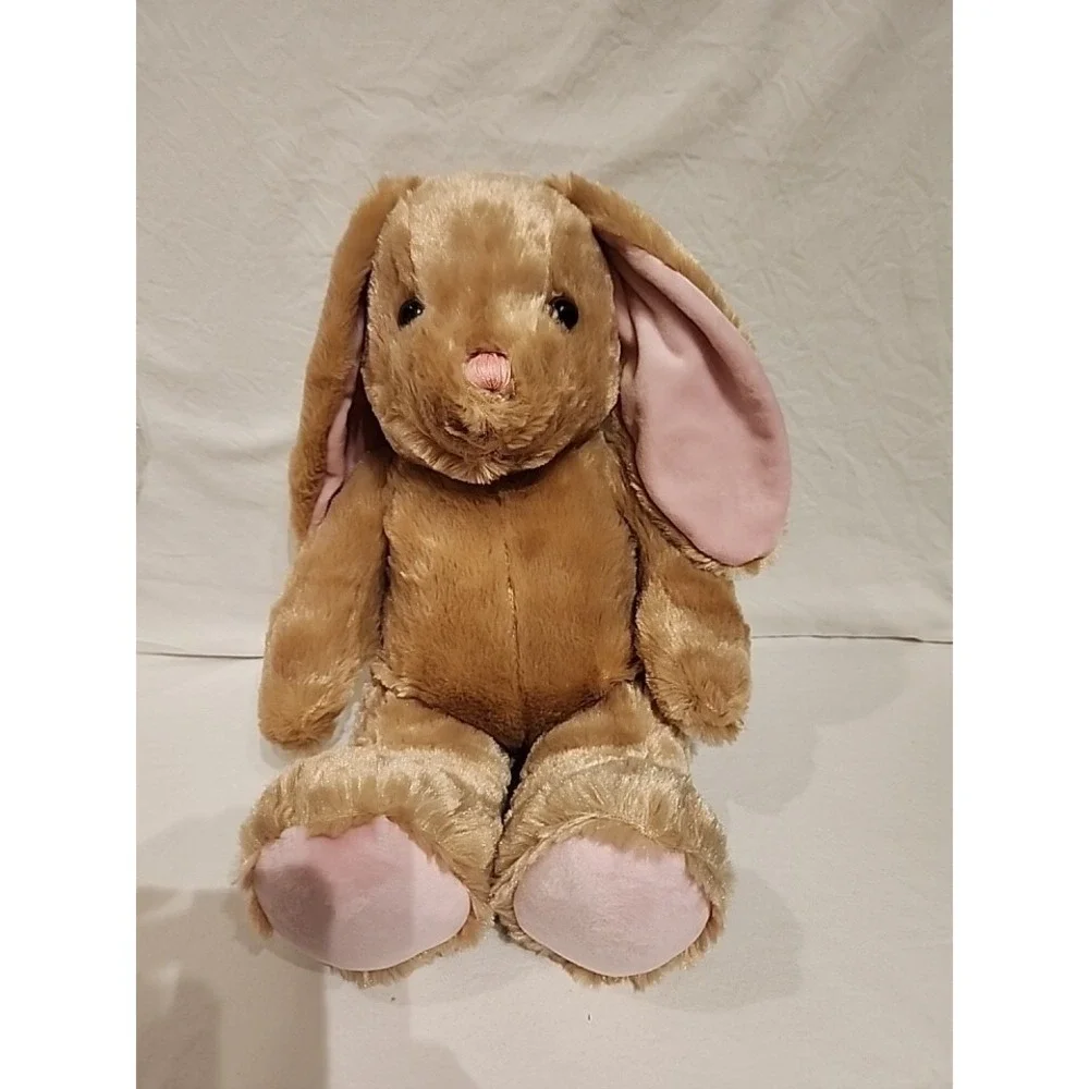 Build-A-Bear Pawlette Bunny Tan Easter Rabbit Plush Stuffed Animal No Sound Box